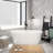 67'' x 30'' Soaking Acrylic Bathtub