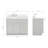 Hamlet 43 " W Freestanding Standard 1 Single Vanity Bathroom Vanity With White Quartz Top-138335131-138335130-94350838