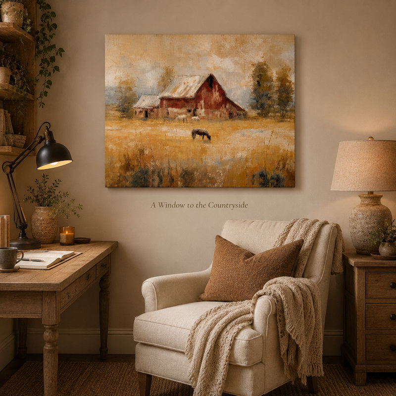 Art mural sur toile pastel pastel, 30"H x 40"W x 1.5"D