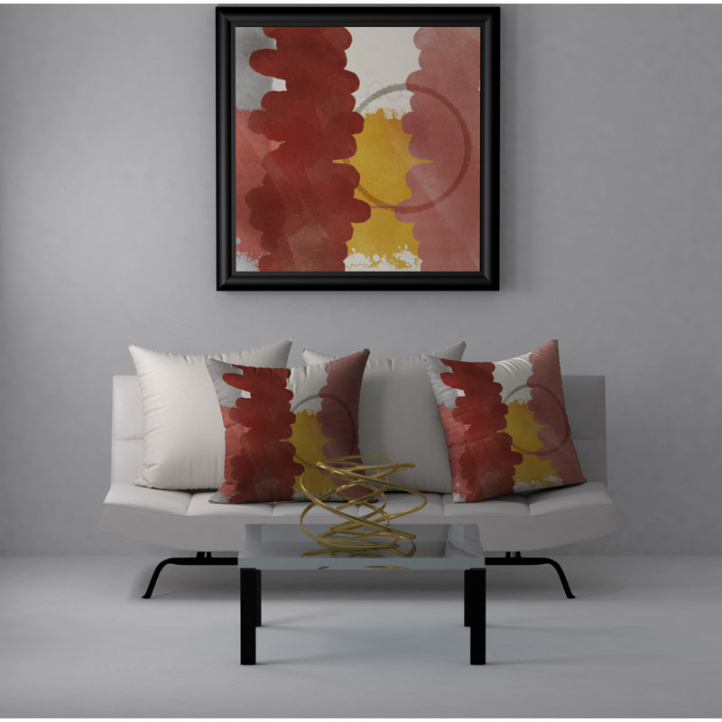  Housse de coussin carré et insert, 18" x 18"