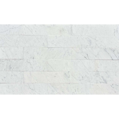 Carreaux 2,9 po x 12 po Carrara