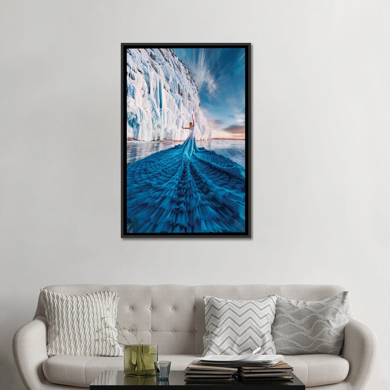 « Baikalient » par Hobopeeba-reproduction de photo, Pas de tapis, H 40 po x l 26 po x P 1,5 po, Toile avec cadre noir