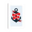 Nautical Anchor - impression d'art graphique-52838504-52838505-52838506