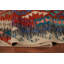 Tapis oriental en laine tissé à plat 9 x 12