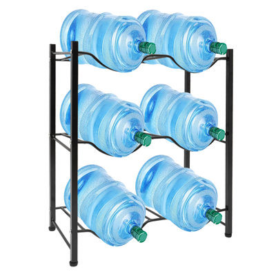 5 Gallon Heavy Duty Water Cooler Jug Rack Storage Rack