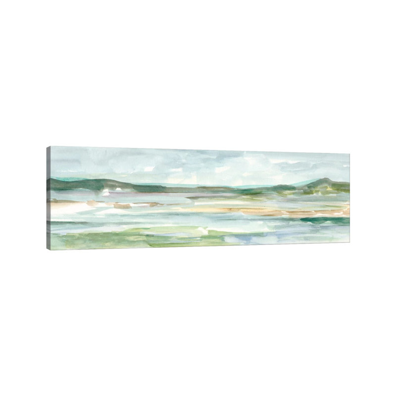Panoramic Seascape II by Ethan Harper - Wrapped Canvas Panoramic Painting, 152.4 cm H x 50.8 cm W x 1.91 cm D