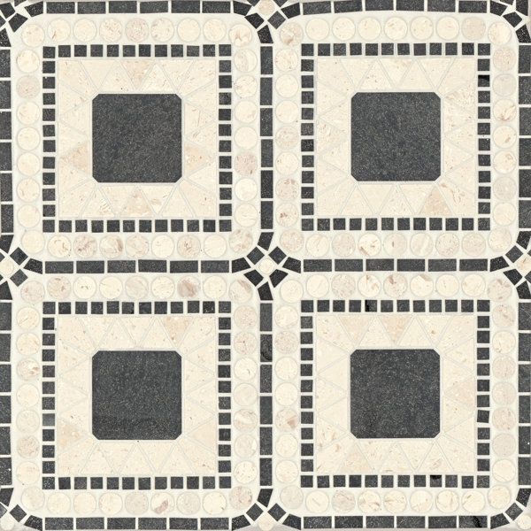 Atrium Marble Blend Mosaic Wall & Floor Tile