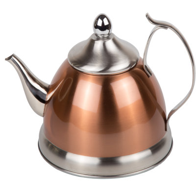 Creative Home Stainless Steel Stovetop Tea Kettle