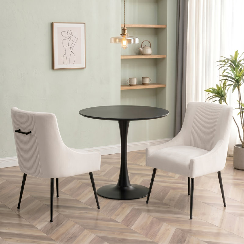 Chaise d'appoint Dinnington, Beige