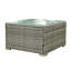Ensemble de canapé modulaire d'extérieur 4 pièces avec boîte de rangement-183309438