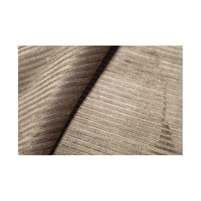 Striped Area Rug in Brown
