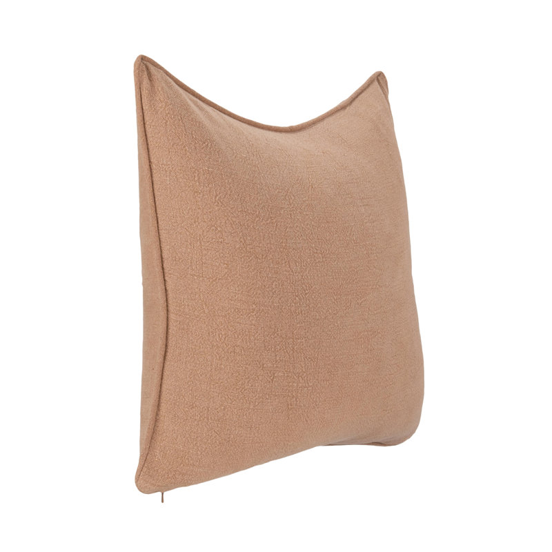 Bedford Linen Square Indoor/Outdoor Pillow Cover & Insert, Hazel