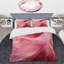 Ensemble de housse de couette Pink Radiant Dusk Dream III - Abstract Collages-101244422