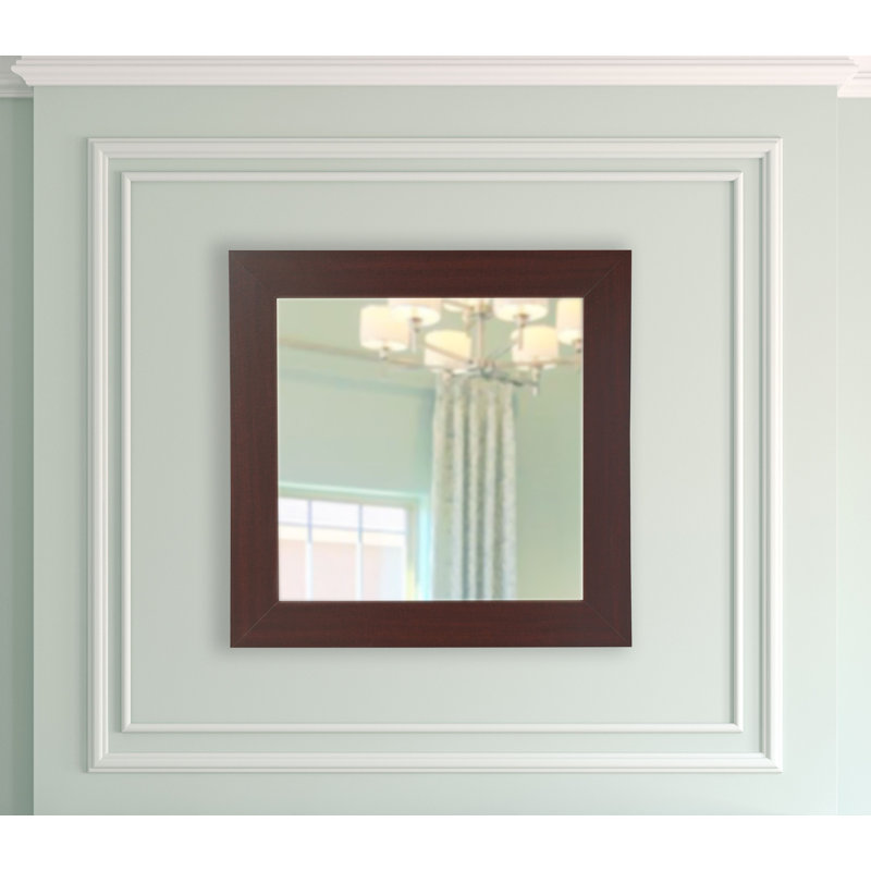 Flat Wall Mirror, 21.5" H x 21.5" W
