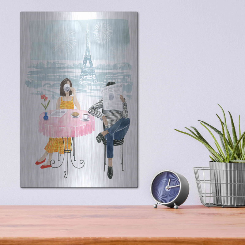 «Paris In Love II» par Grace Popp, H 24 po x l 16 po