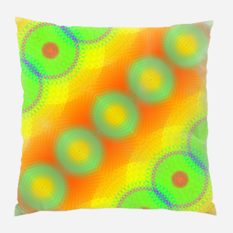 Coussin décoratif circulaire Dinkins, Intérieur