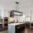 5 - Light Square/Rectangle Kitchen Island Pendant Light