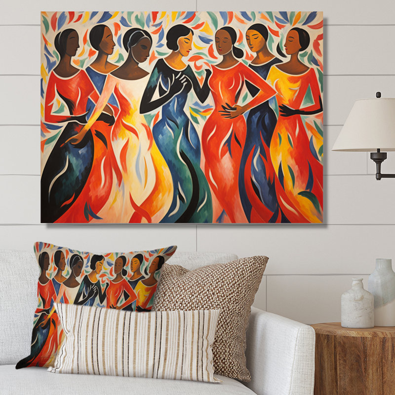 «Master Dance The Dance» par Henri I sur toile, H 30 po x l 40 po x P 1,5 po, Toile tendue