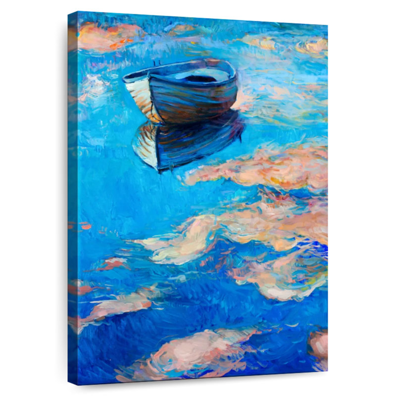 Mehar Wooden Boat, 45" H x 30" W