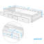 Platform Storage Bed with 3 Drawers-373480893