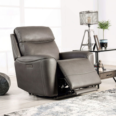 Fauteuil inclinable électrique avec repose-pieds extensible