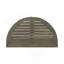 TABLE BISTRO WESTMONT DEMI-ROND, GRIS