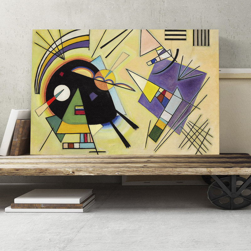 Wassily Kandinsky - Wrapped Canvas, 50cm H x 76cm W