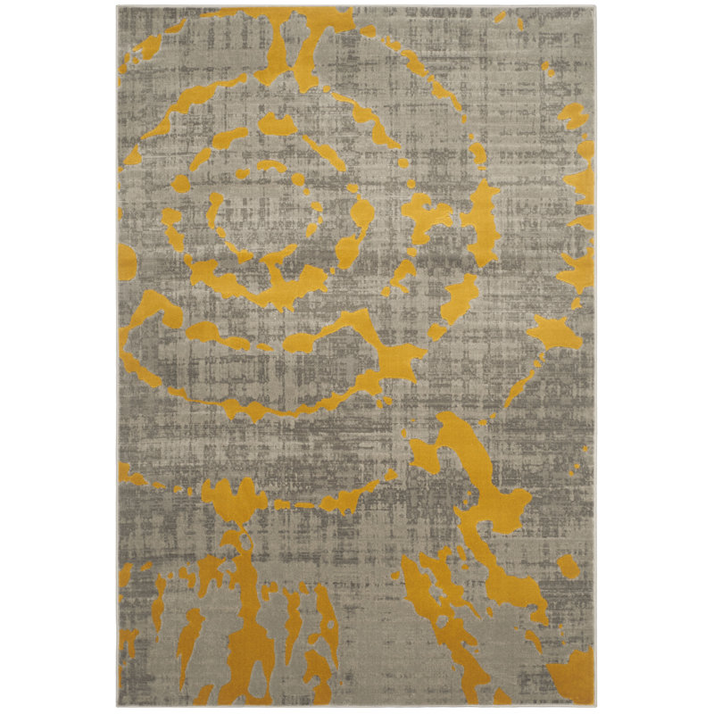 Lenexa Performance Abstract Rug, Rectangle 5'2" x 7'6"