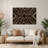 Op Art 76 Brown Metal Wall Art-6791470