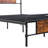 Metal Bed With Headboard Footboard No Box Spring Needed Under Bed Storage-939393436