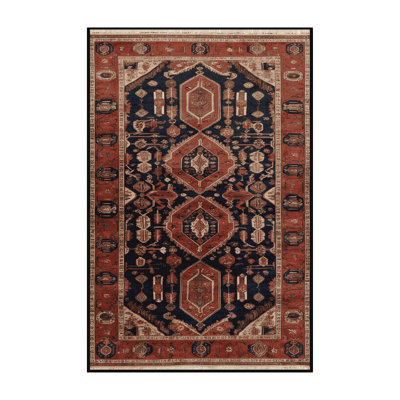 Tapis brun lavable à la machine