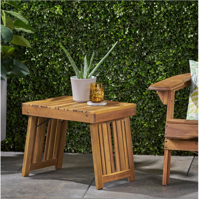 Table d'appoint KYOTO, Teck