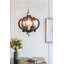 Lustre géométrique à 6 lumières Hayre-70634132