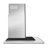 Cosmo 36 in. Vista Collection Ducted Wall Mount Range Hood, Button Controls, LED Lights, Permanent Filters, Stainless Steel 668A Series 