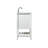 Krish 24'' Single Bathroom Vanity with Engineered Marble Top-115073503