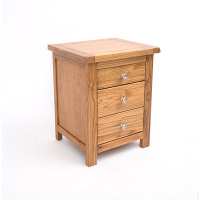 Robichaux 45cm W Solid + Manufactured Wood Bedside Table