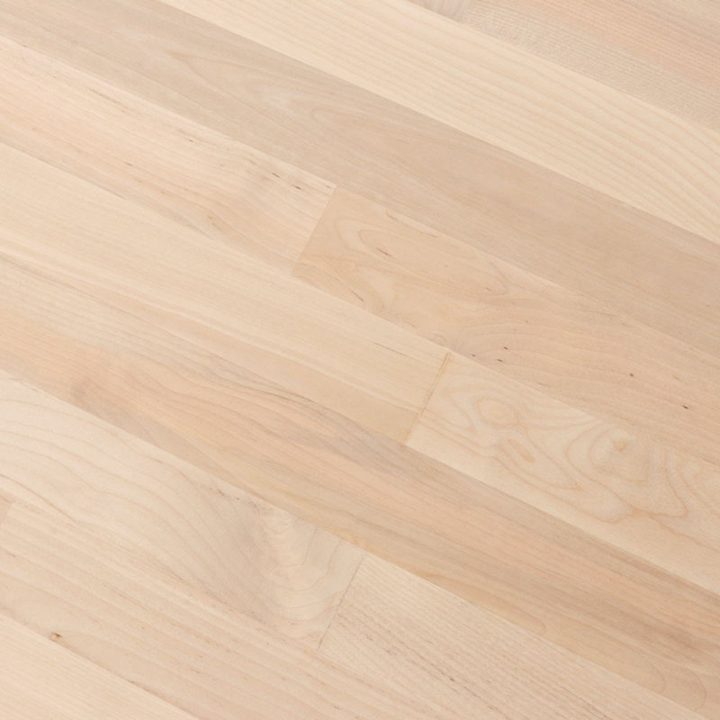 Comptoir en bois massif, Bouleau, H 98 po x l 25 po x P 1,5 po