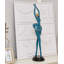 Bleu, or, noir, forme libre, verre, acier, objet décoratif, bois manufacturé-759898837-759898838
