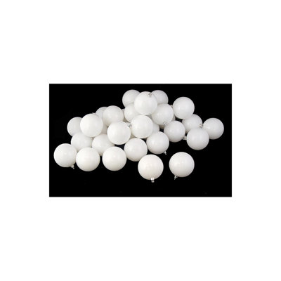Shatterproof Shiny Christmas Ball Ornaments 2.5" (63mm)