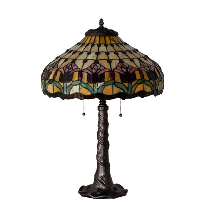 Lampe de table 25,5 "Colonial Tulip