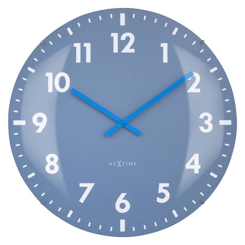Citybeat Wall Clock, Blue
