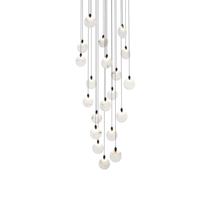 Lustre en albâtre 32 po Bellino