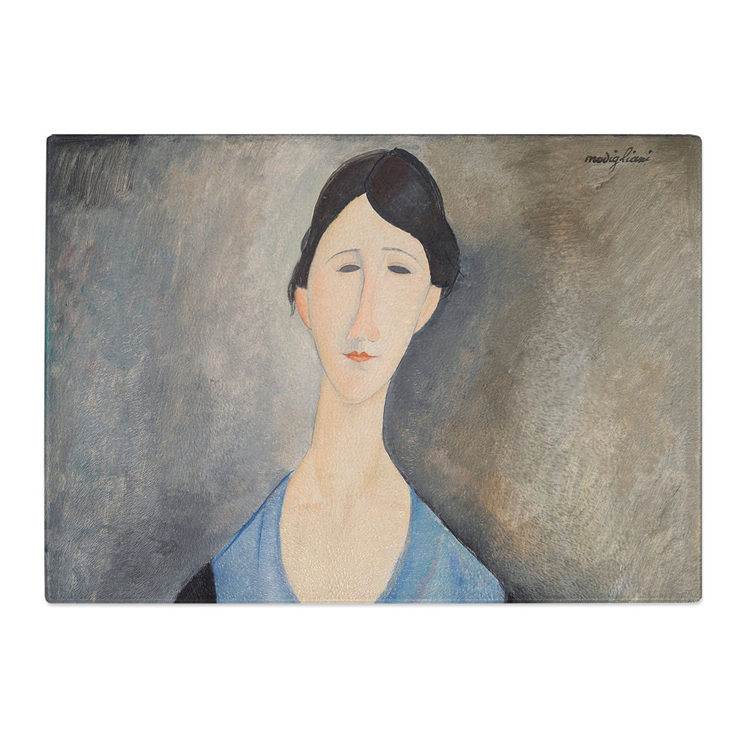 Portrait of a Woman Vol.6 by Amedeo Modigliani Chopping Board