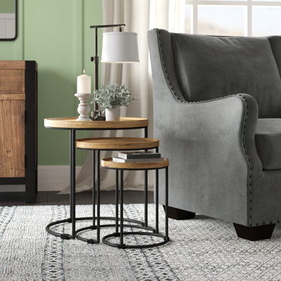 Angola 3 Piece Nest of Tables
