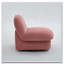 Fauteuil d'appoint pivotant en velours-1664775733