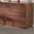 Retro Style Solid Wood Retractable Dresser