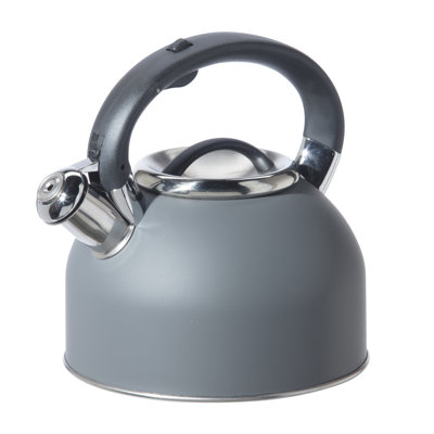Bouilloire à sifflet en acier inoxydable Oggi Brew (1,9 l, 64 oz)