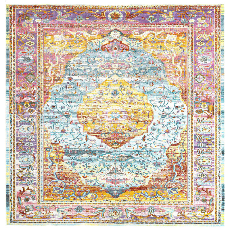 Oriental Indoor Rug, Square 8'2"