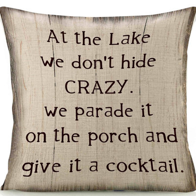 Linen Throw Pillow