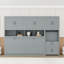 Twin Wood Murphy Bed with Storage and Desk and Wardrobe-1365021183